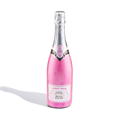 Alcohol-Free (De-alcoholized) Sparkling Rose Wine from Pinot Noir Blanc Foussy - Touraine, France - 1 bottle / Безалкохолно (деалкохолизирано) пенливо вино розе от Пино Ноар Blanc Foussy - Турен, Франция - 1 бутилка