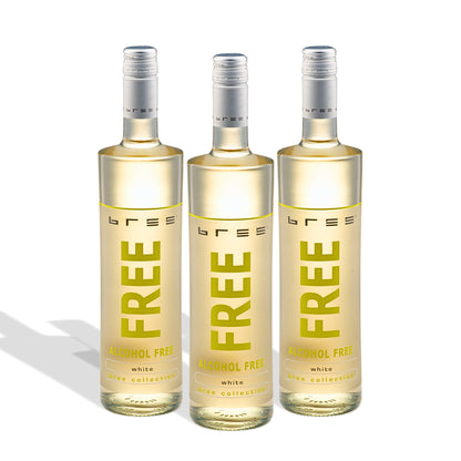 Alcohol-Free (De-alcoholized) White Wine BREE FREE by Peter Mertes - Germany - 3 bottles / Безалкохолно (деалкохолизирано) бяло вино BREE FREE от Peter Mertes - Германия - 3 бутилки