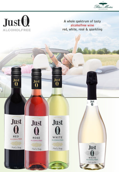 Alcohol-Free Wine (White, Red, Rose, Sparkling, Champagne) Just 0 by Peter Mertes - Brochure / Безалкохолно вино (бяло, червено, розе, пенливо, шампанско) Just 0 от Peter Mertes - Брошура